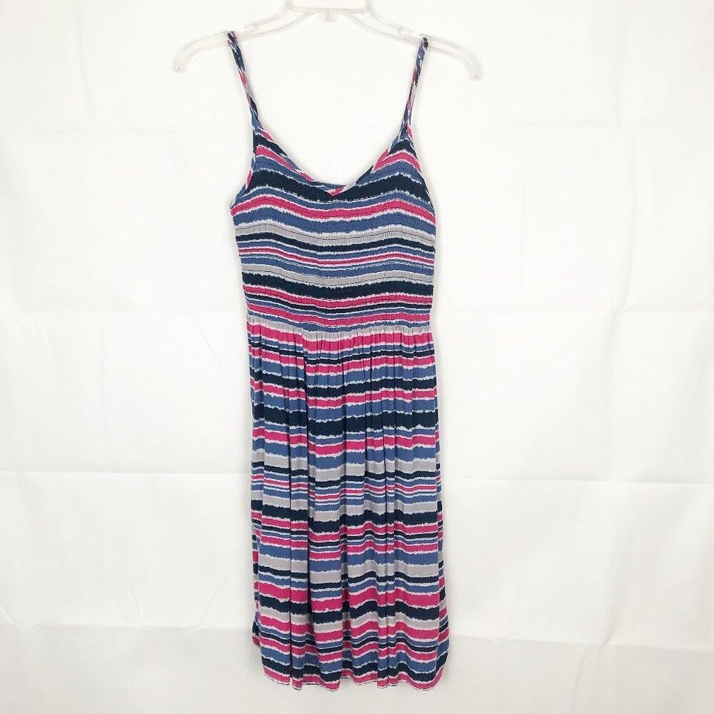 SO Multicolor Sleeveless Midi Dress Juniors Size Large